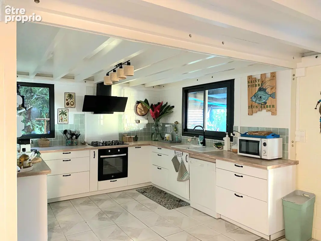 Maison de 120 m² avec T2 indépendant  vue littoral La Fontaine Saint-Leu - photo 6