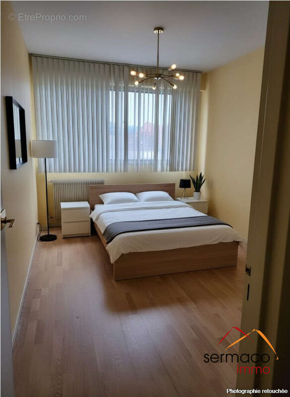 Home Staging IA (chambre 1) - Appartement à SARREGUEMINES