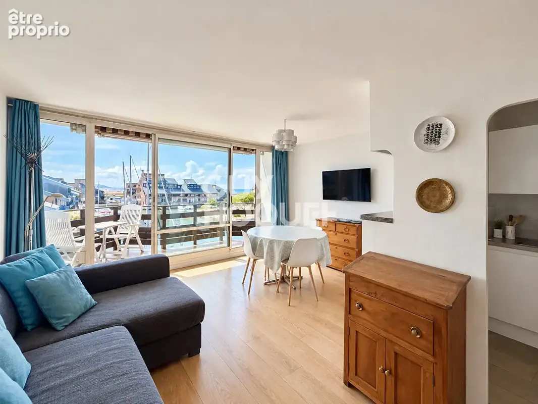Appartement 3 pieces avec terrasse et parking - port de deauville - photo 3