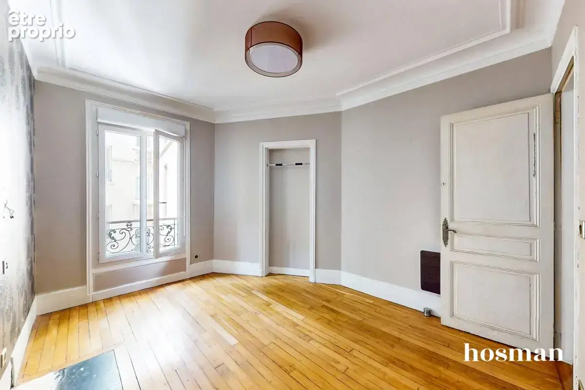 Appartement 3 pièces 57 m² - Lumineux avec cheminée - Rue des Moines, Paris 17ème - photo 7