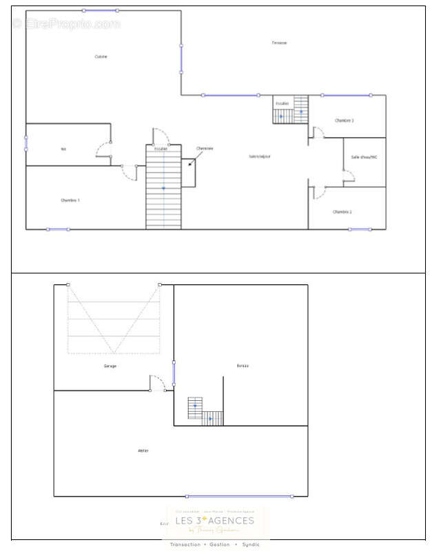 Maison T5 avec local commercial et atelier ou garage - photo 11