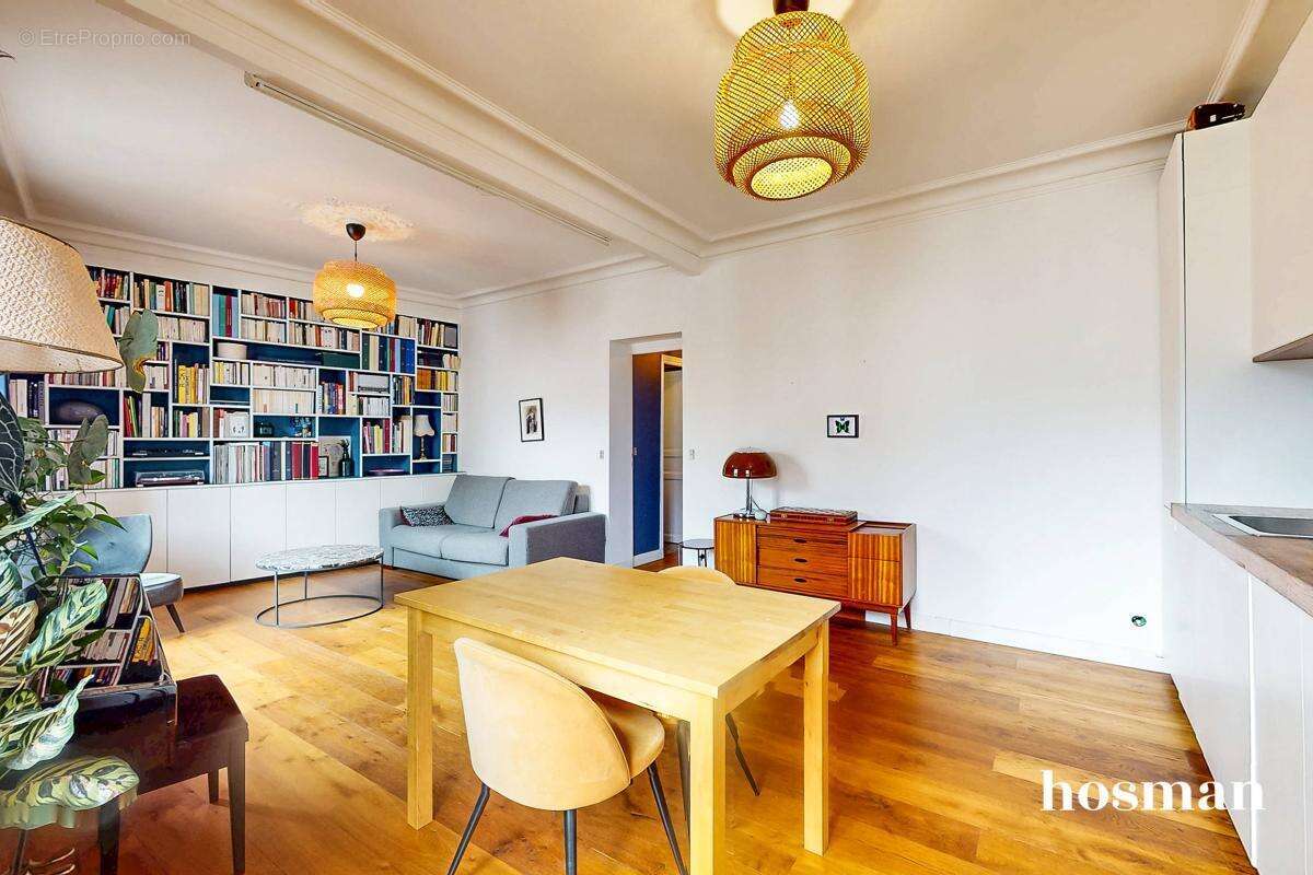Buttes-Chaumont - 2 pièces de 51 m2 - Lumineux - Rue Rampal, Paris - Coup de coeur - photo 4