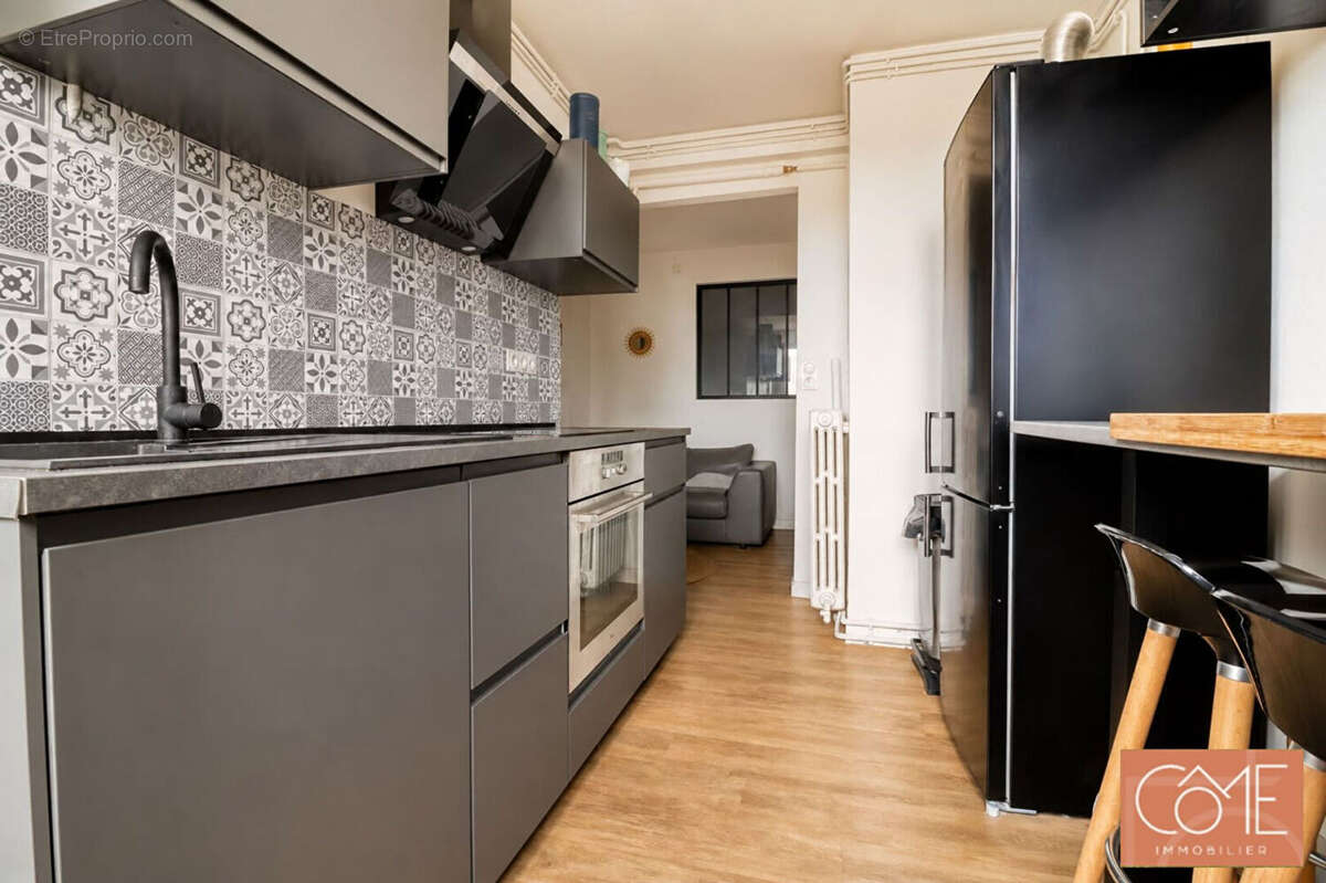 À vendre en exclusivité - 35000 rennes - quartier cleunay - appartement t3 - 4 chambres - 3ème étage - 66 m² - stationnement - c - photo 2