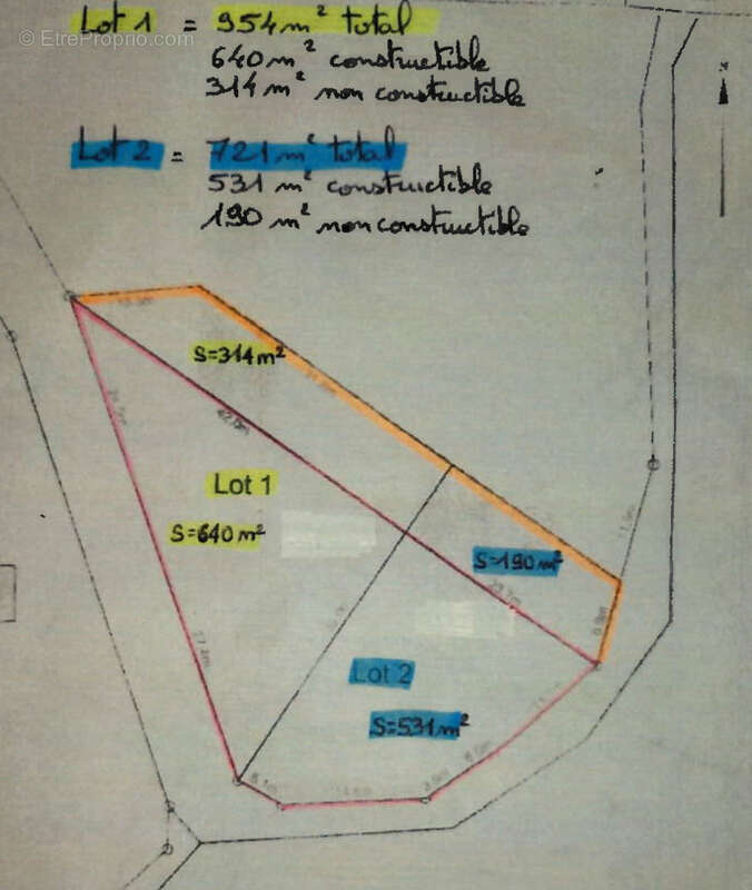 Terrain à SAINT-BABEL