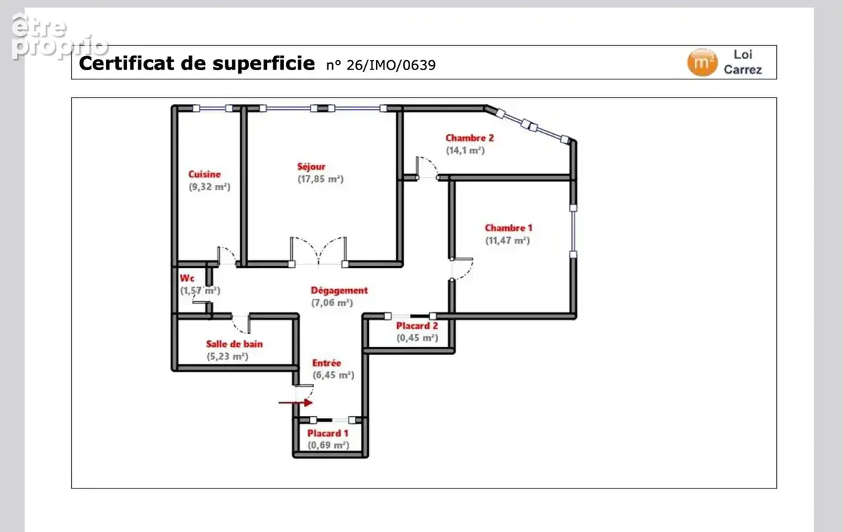 Bas montreuil - 75 m² - 3 pièces - 2 grandes chambres - fort potentiel - photo 15