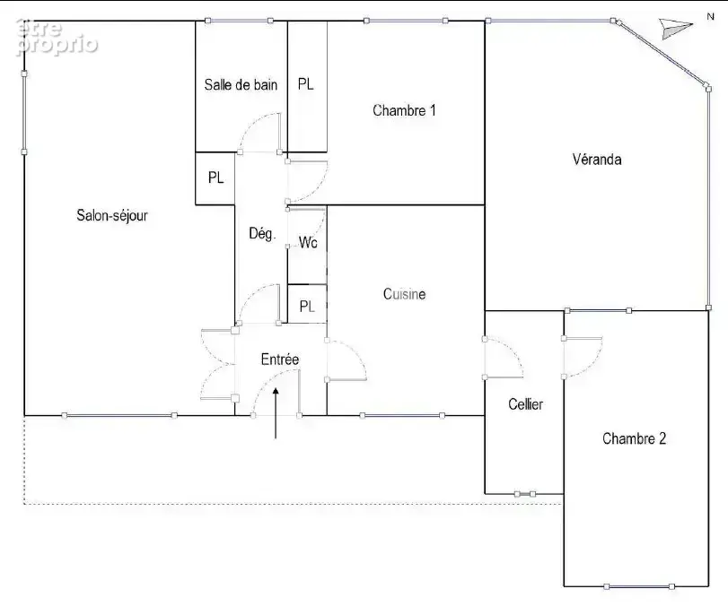 Maison de plain pied sur les hauteurs - photo 13