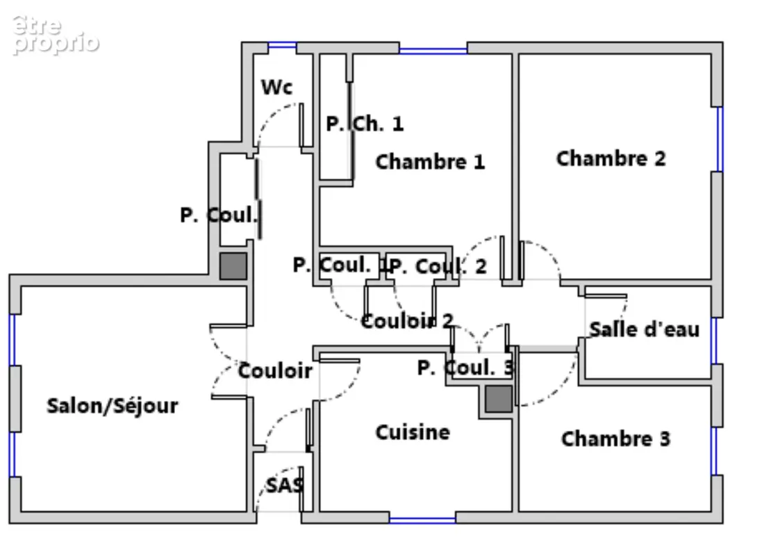 Appartement Portet Sur Garonne 4 pièce(s) 86.33 m2 - photo 3