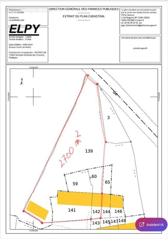 Corps de ferme à rénover 170m² au sol - 2700m² de terrain - La Dominelais - photo 11