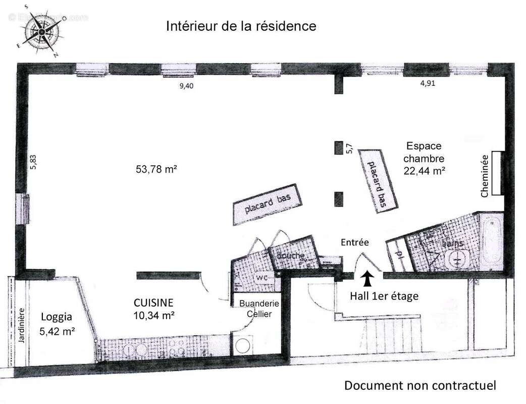 Appartement à PARIS-11E