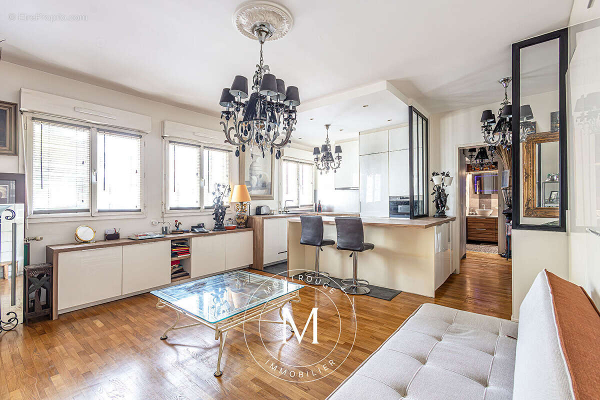 Appartement La Garenne Colombes 2 pièce(s) 50.53 m2 - photo 2