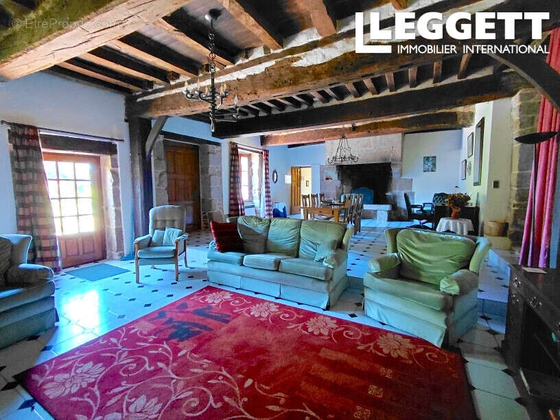 Magnifique manoir du 17ᵉ, 8 chambres, belles dépendances, implanté dans un superbe parc avec étang - photo 5