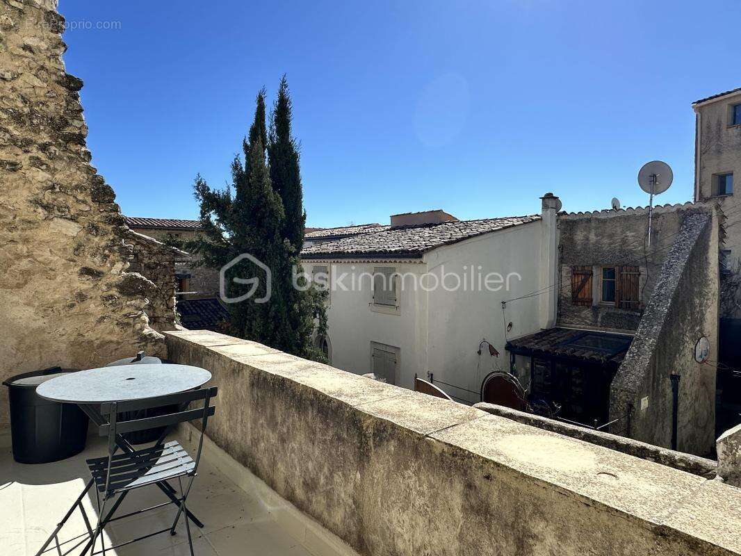 Grande maison en pierre avec bassin - photo 3