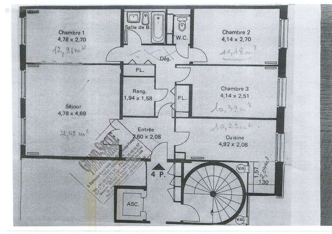 Appartement à VERSAILLES