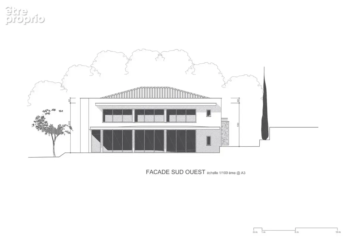 Mougins-terrain constructible avec permis - photo 4