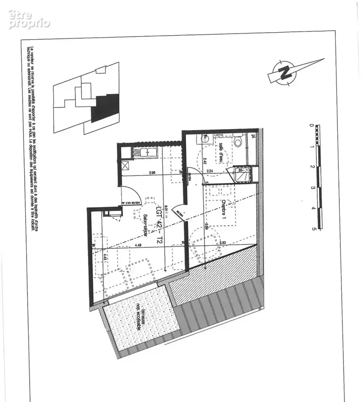 Appartement 2 pièces 42 m² à vendre à Nantes (44100) - photo 4