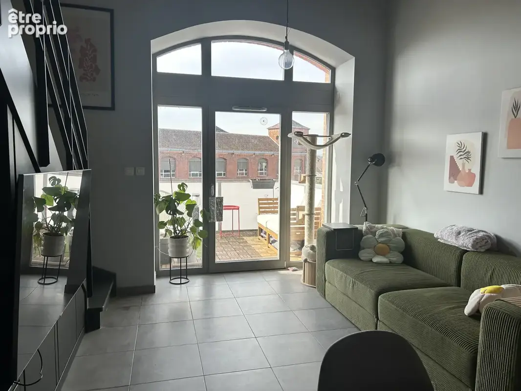 Loft en dernier étage quartier Fonderie - photo 1
