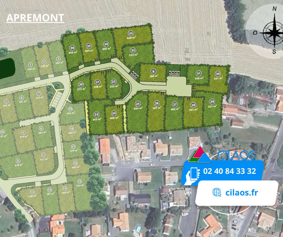 Terrain à APREMONT