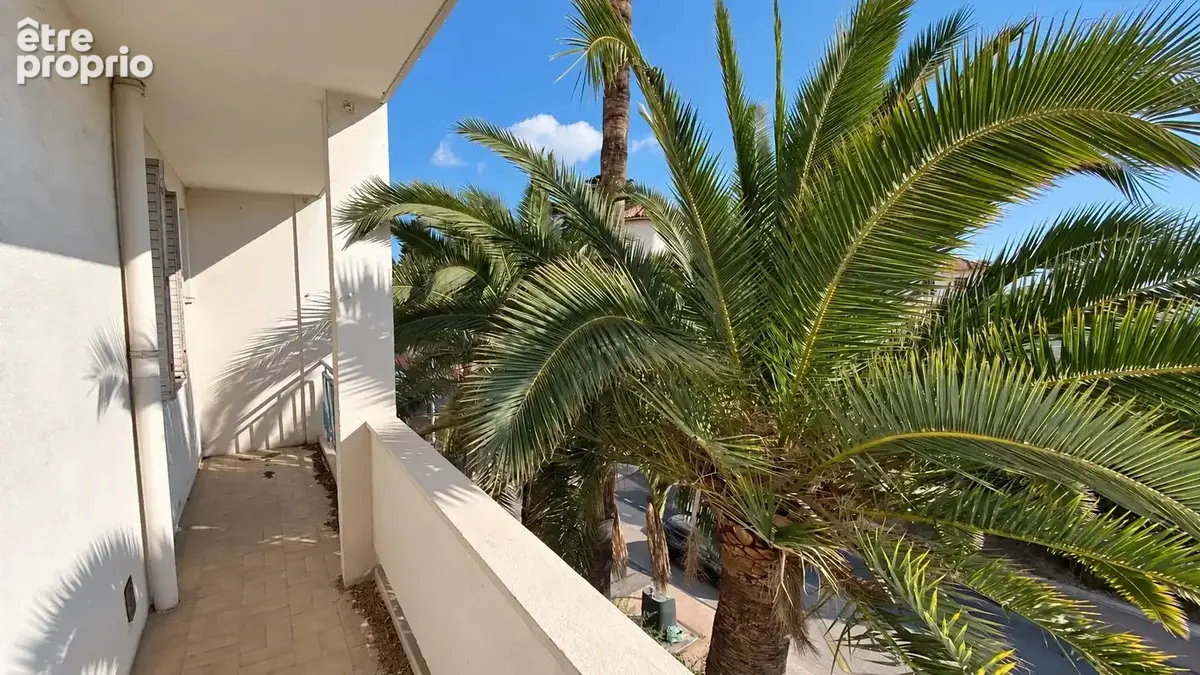 Cannes - bas croix des gardes - vente 2 pièces de 46,14 m2 - balcon - cave - photo 7