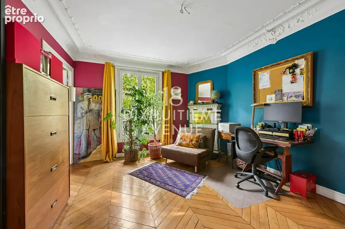 Marcadet Poissonniers, 4ème étage avec ascenseur, 4 pièces 106m² - photo 7