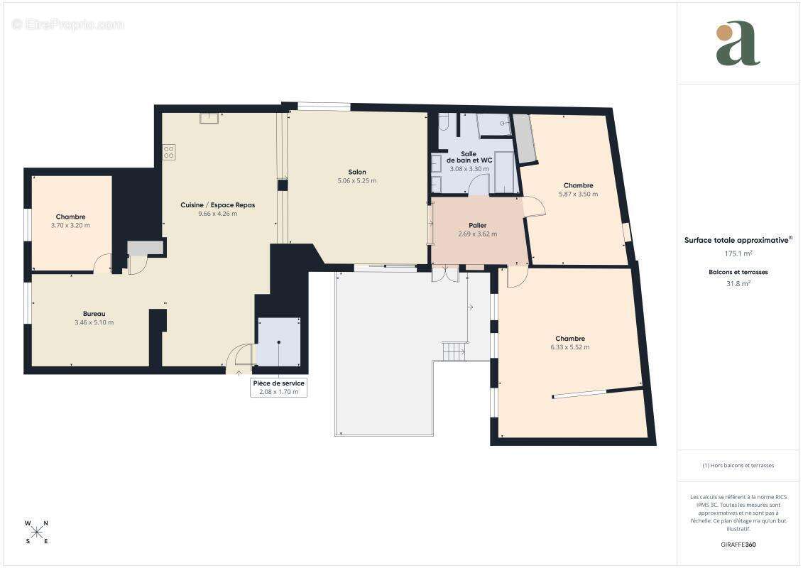 Appartement à COLOMBES