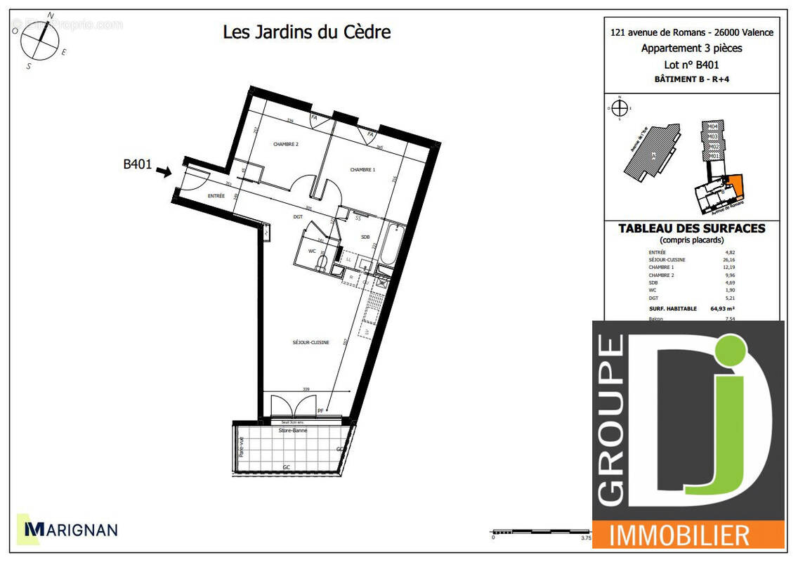 Appartement à VALENCE