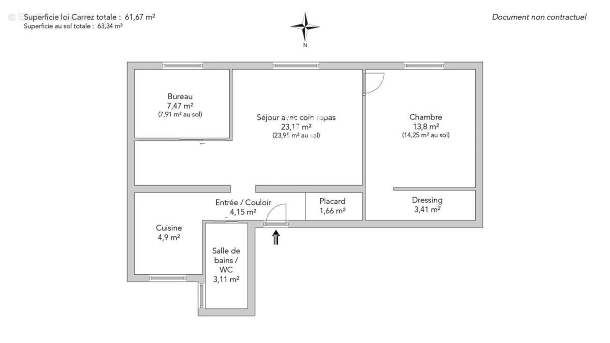 Appartement à PARIS-18E