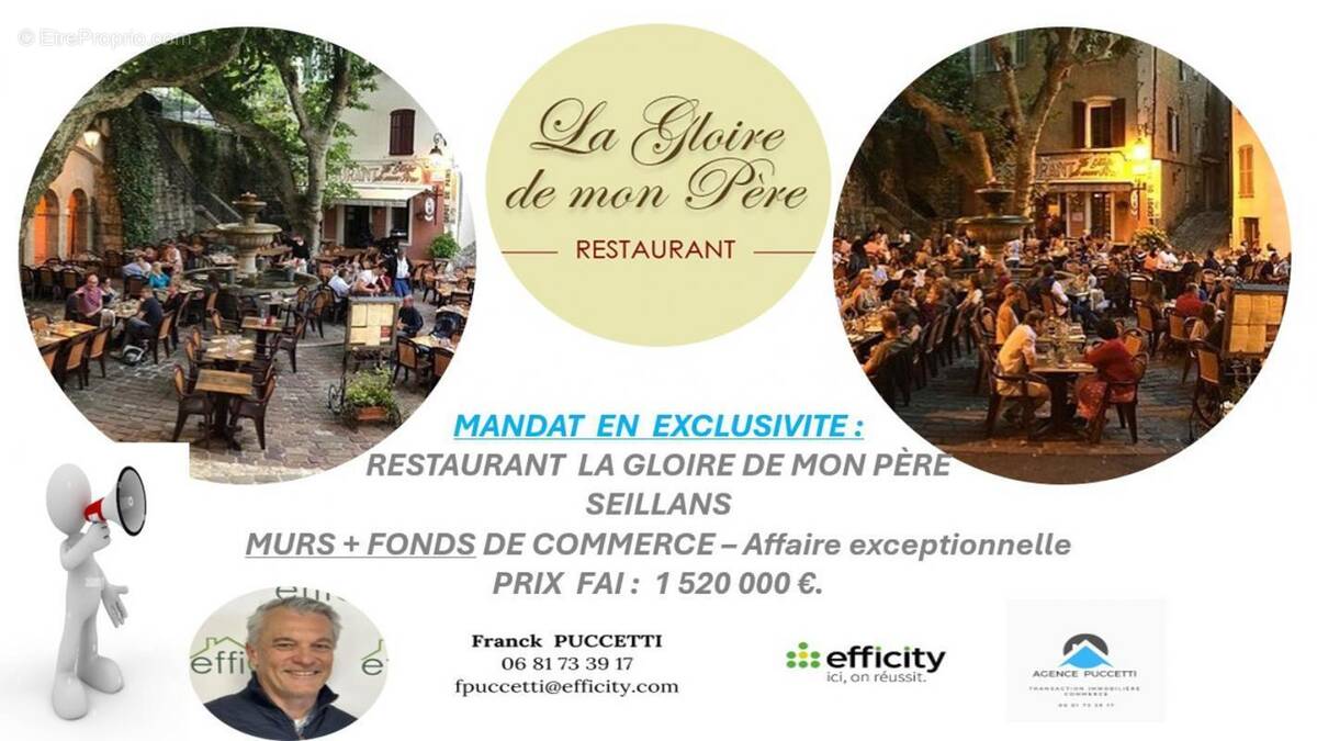 Commerce à SEILLANS