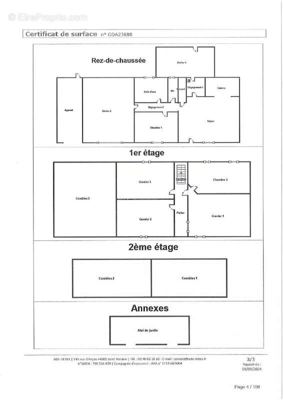 Maison à LA CHAPELLE-LAUNAY