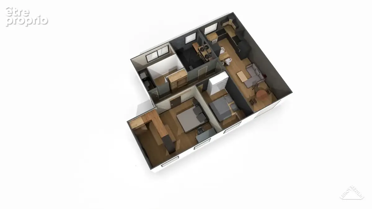 BESANÇON - Appartement traversant 5 pièces de 80,16 m²  et cave Idéal famille ou investissement - photo 5