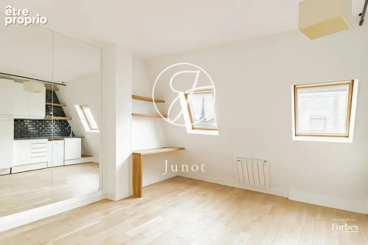PARIS 16e - 24,09m²- KLEBER - Studio - Vue tour Eiffel - photo 4