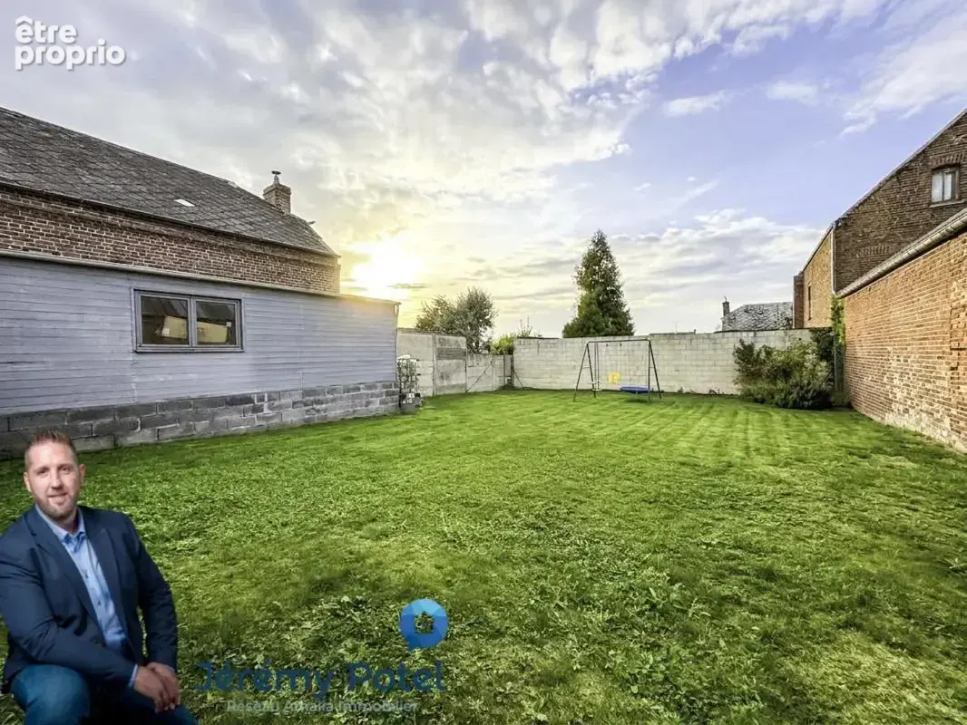 Maison semi individuelle, 3 ch, hab de plain pied, jardin garage à avesnes les aubert - photo 8