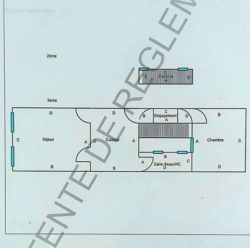 Appartement Béziers 2 pièce(s) 68 m2 - photo 8