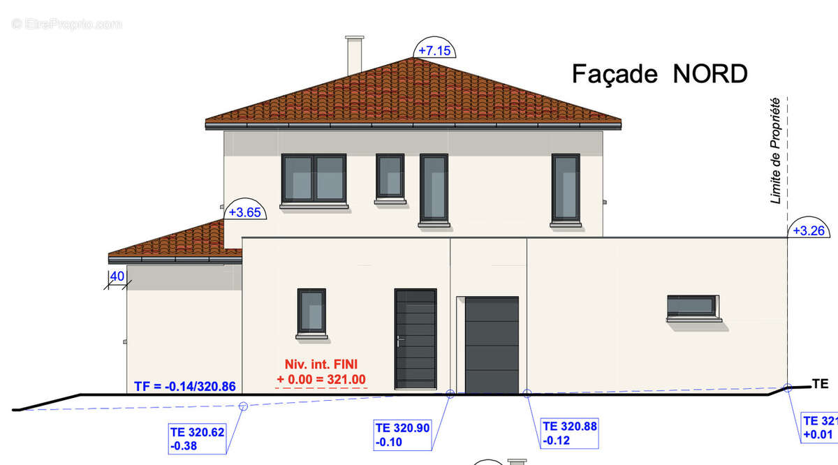 Terrain à LA TOUR-DE-SALVAGNY