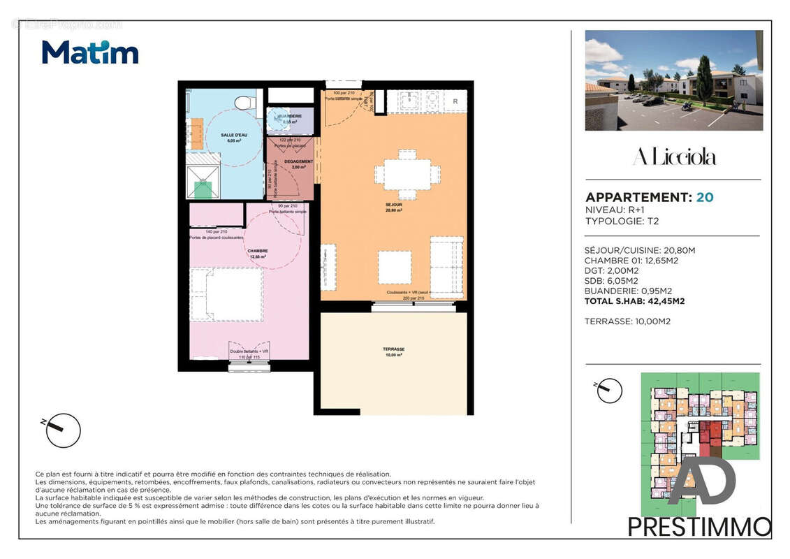 Appartement à SORBO-OCAGNANO