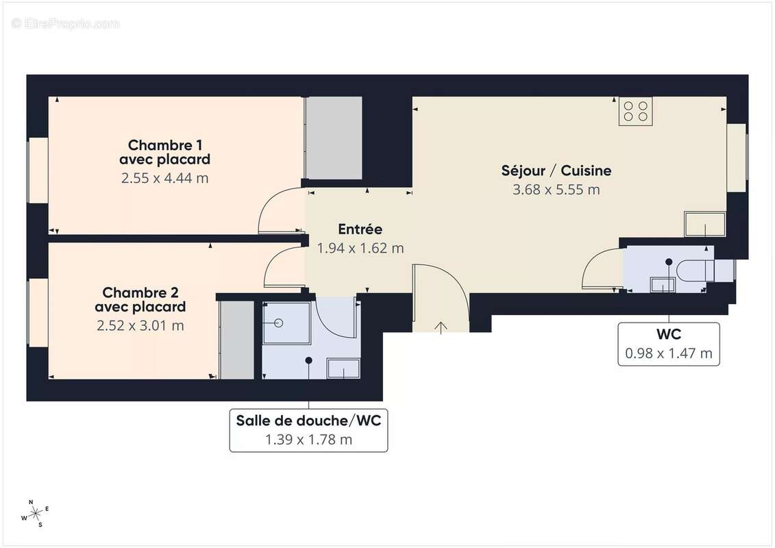 Appartement à NICE
