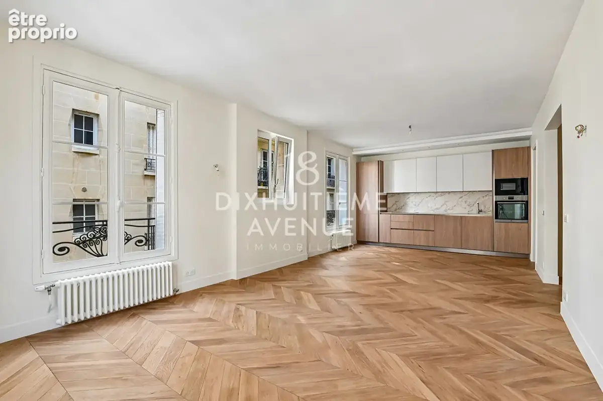 Rue Brunel - 108m²- Appartement familial rénové - photo 2