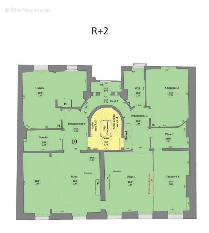 Appartement à PARIS-17E