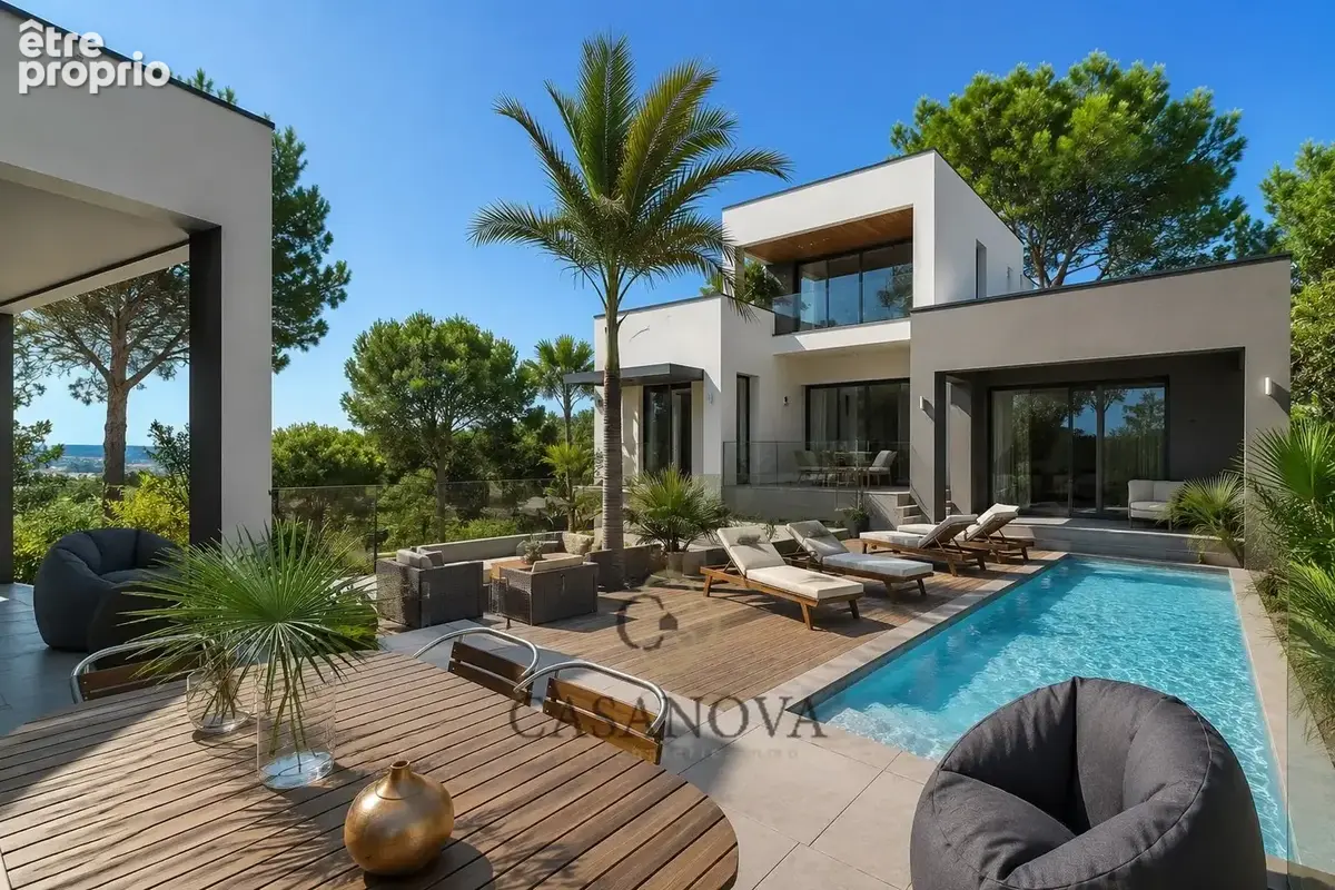 Villa contemporaine 357 m² avec piscine et vues dégagées Saint-Clément-de-Rivière - photo 3