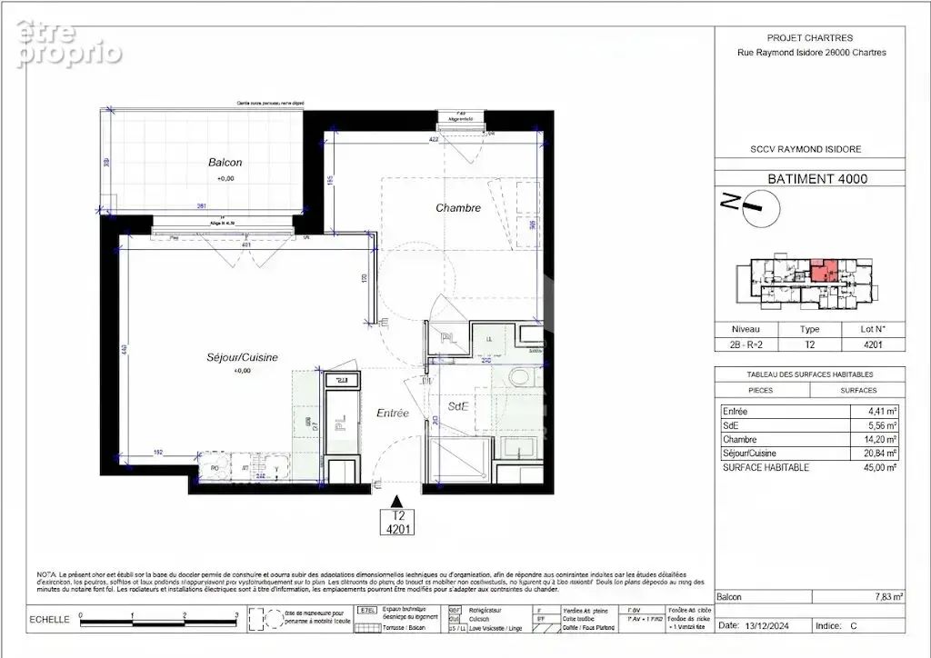 Appartement à CHARTRES