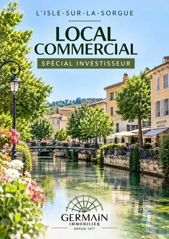 Photo Commerce à L'isle-Sur-La-Sorgue au prix de 130 000€