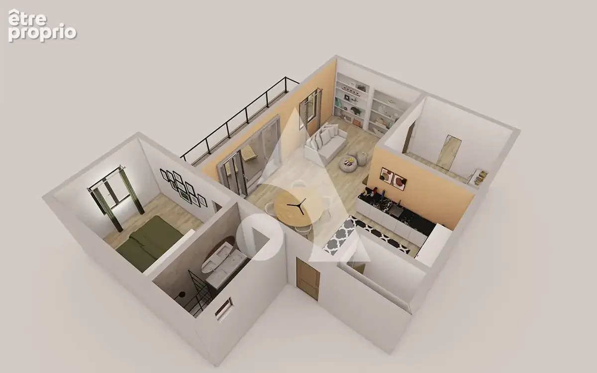 Villelaure - Appartement T3 de 67,53 m2 avec terrasse - photo 6