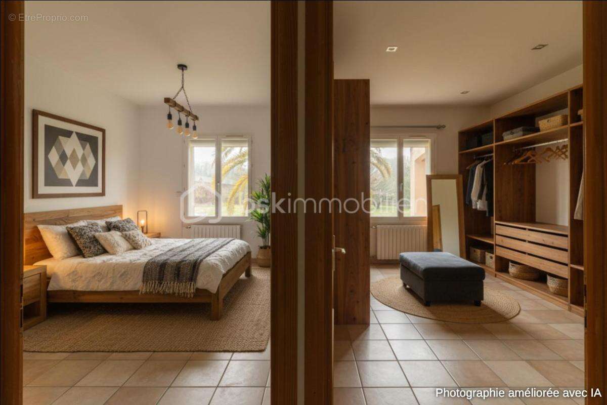 Belle villa de plain-pied avec annexes et piscine - photo 17