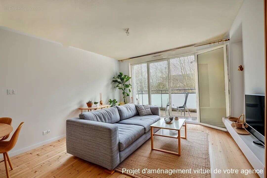 Appartement T2 avec balcon et place de parking en sous-sol, rare DPE : A - photo 3