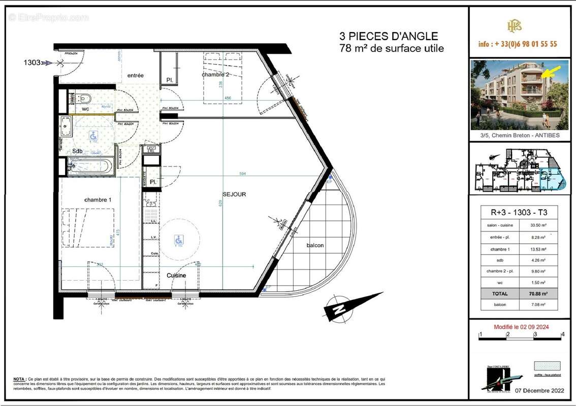 Appartement à ANTIBES