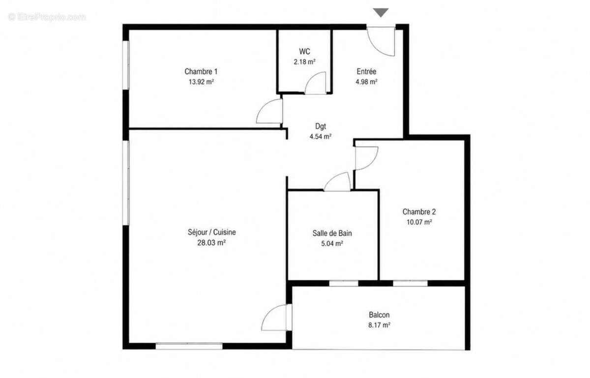 Appartement à SAINT-OUEN