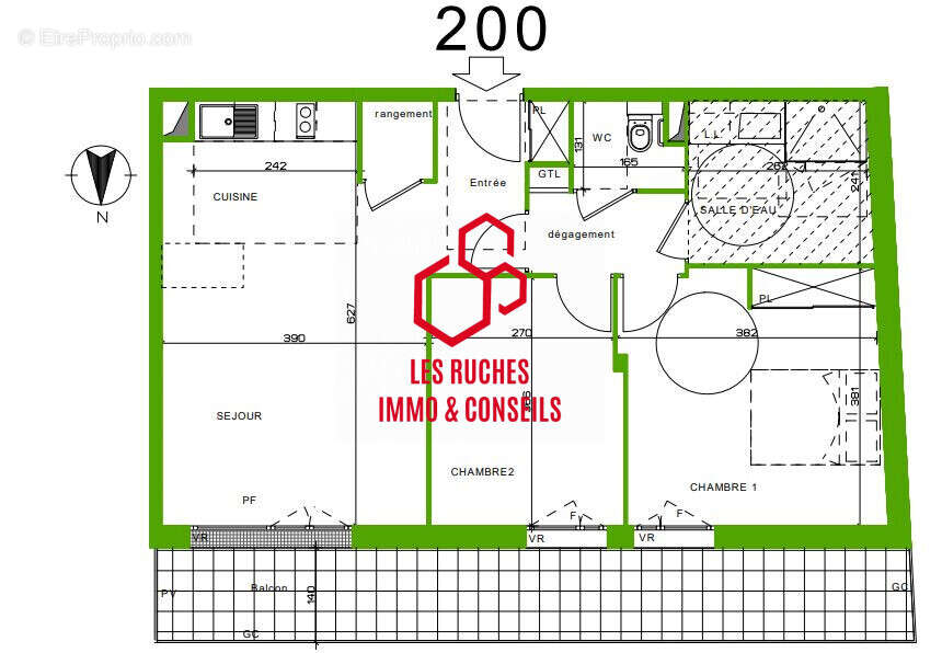 Appartement à VILLEPINTE