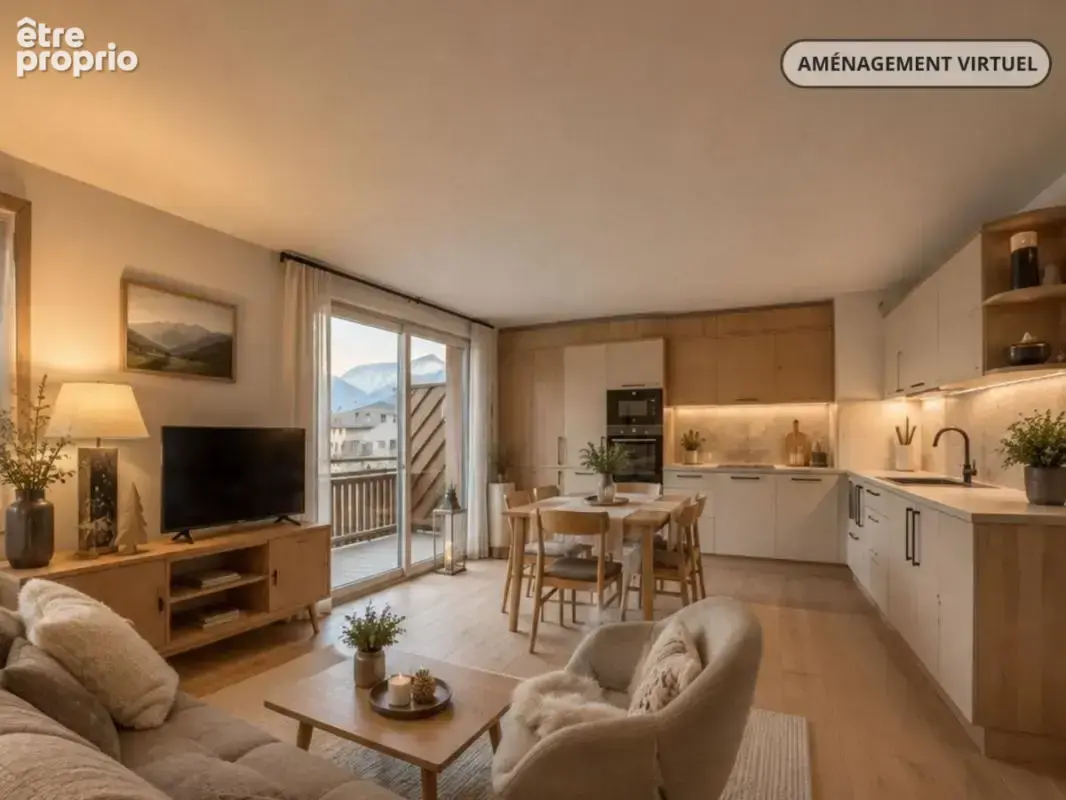 Briançon centre – duplex t4 + garage - photo 2
