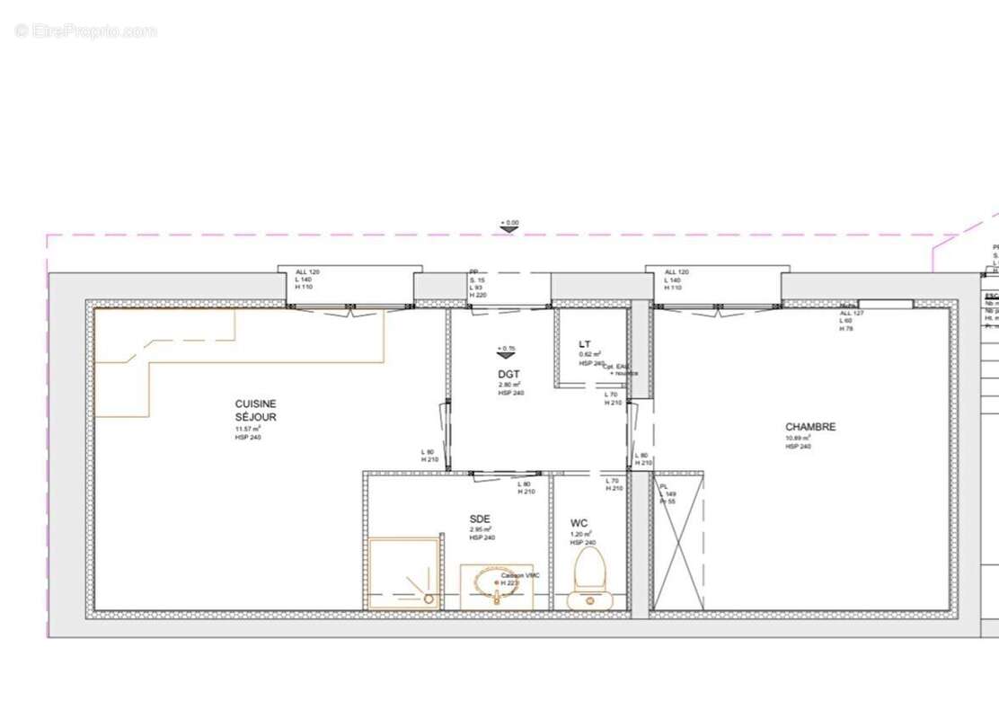 Appartement à PIERRE-BENITE
