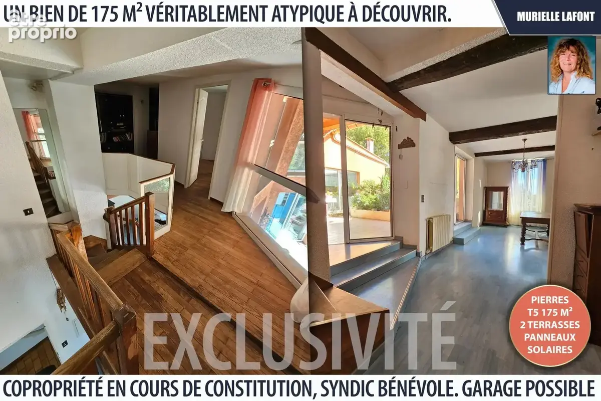 T5 175 m² duplex dernier étage 2 terrasses. Bien situé. - photo 8