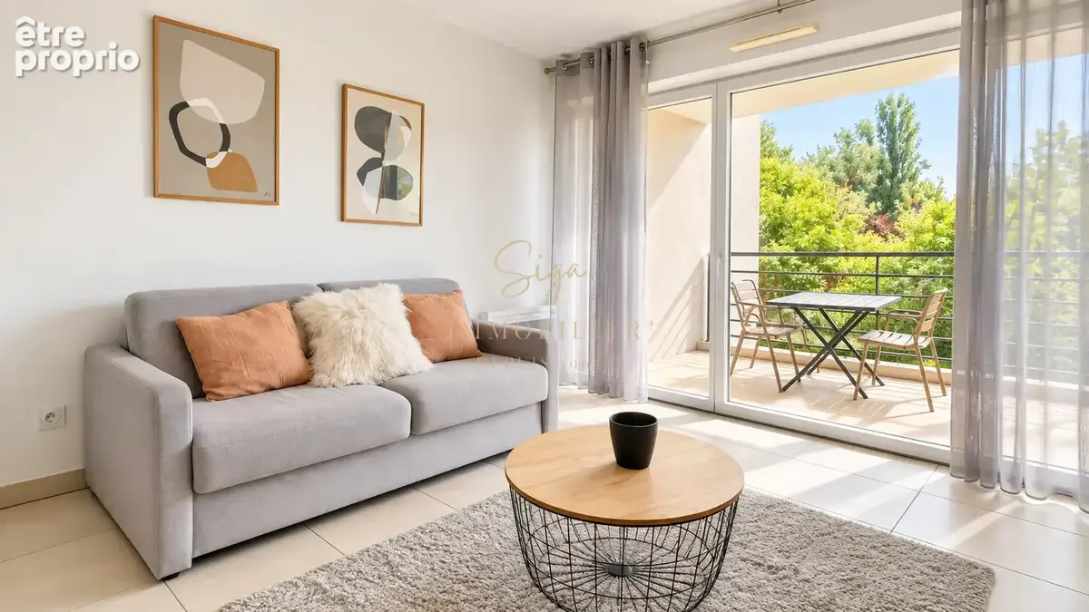 Appartement t2 avec terrasse et garage  marseille 9eme - le cabot - photo 4